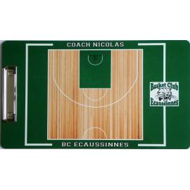Plaquette coach basket