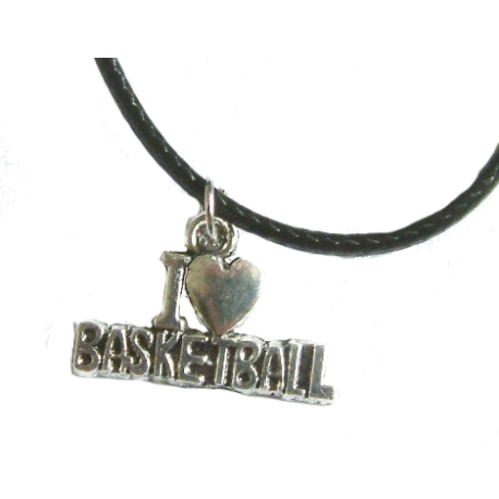 Pendentif -I Love Basket -