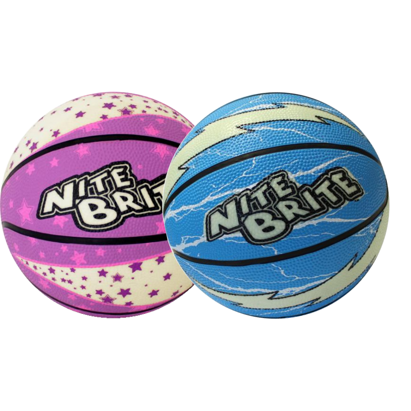 Ballon de basket Fluo Baden, rose ou bleu