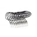 Lot de 12 cordons pour sifflets