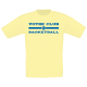 T-shirt avec nom club basketball