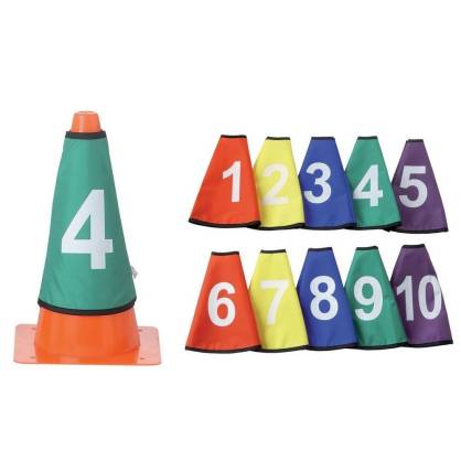 Col numéroté de cone