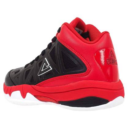 Basket Peak Victor kids noire et rouge