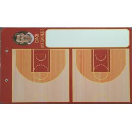 Plaquette basket -grand format-personnalisée