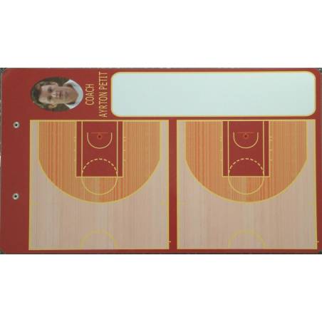 Plaquette basket -grand format-personnalisée Plaquette basket -grand format-personnalisée