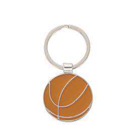 Porté clé métal en ballon de basket