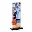 Trophée acrylique basket