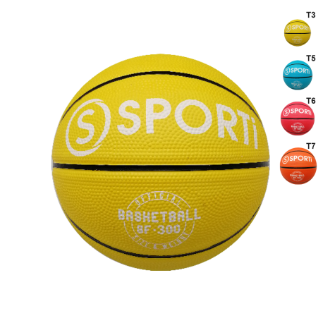Ballon de basket couleur Sporti