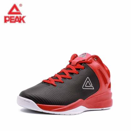 Basket Peak Tony Parker Juniore Noire et Rouge