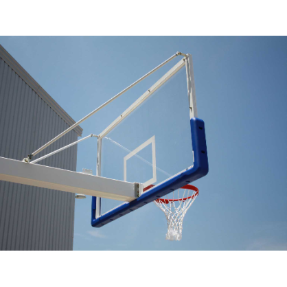 Panneau basket transaprent compétition