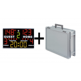 Valise de protection et  tableau d'affichage portable