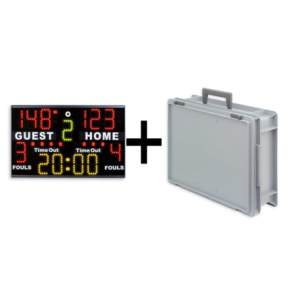 Valise de protection et  tableau d'affichage portable