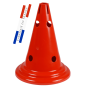 Cône multijeux 30 cm-8 trous et encoches SEA