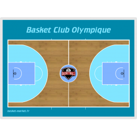 Tableau de basket mural personnalisé