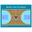 Tableau de basket mural personnalisé