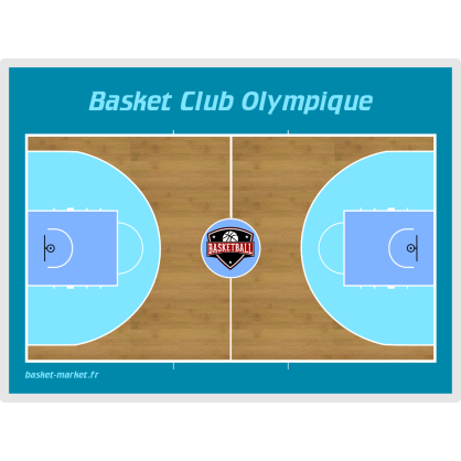 Tableau de basket mural personnalisé