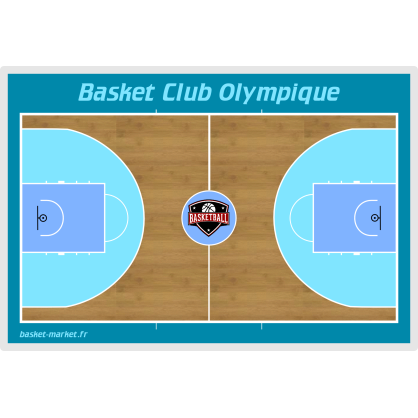 Tableau de basket personnalisé