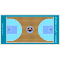 Tableau de basket mural personnalisé