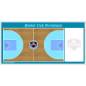 Grand tableau de basket mural personnalisé Grand tableau de basket mural personnalisé
