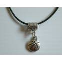Pendentif - petit ballon de basket-