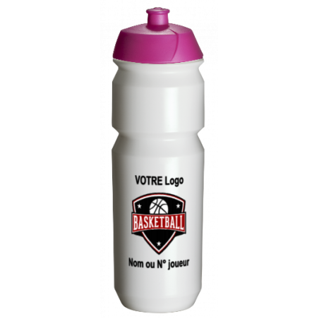 Bidon de sport blanc personnalisé Bidon de sport blanc personnalisé