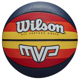 Ballon de basket MVP Rétro Orange-Jaune