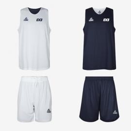 Short et maillot réversible 3X3