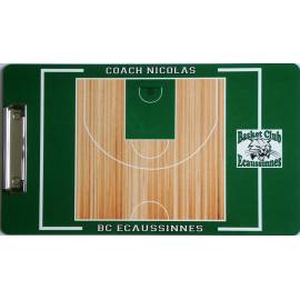 Plaquette basket -grand format-personnalisée