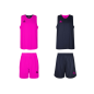 Ensemble réversible Noir-Rose Peak