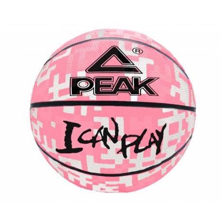 Ballon de basket Peak I Can Play Rose
