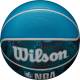 Ballon de basket Wilson NBA DRV PLUS VIBE noire et bleue