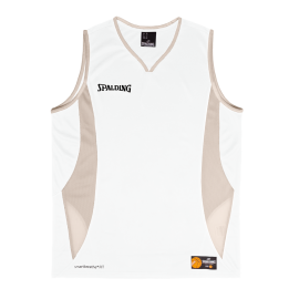 Maillot Jam Spalding basket blanc