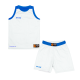 Ensembles basket réversibles pour matchs ou entrainement bleu et blanc