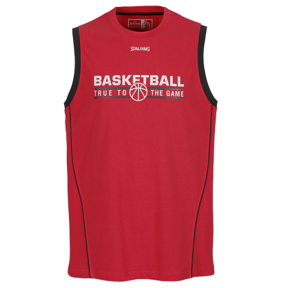 Débardeur basket Spalding Red-Black