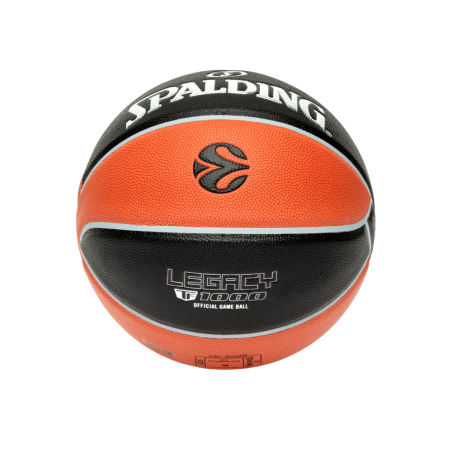 BALLON DE BASKET SPALDING TF 1000 LEGACY-EUROLIGUE BALLON DE BASKET SPALDING TF 1000 LEGACY-EUROLIGUE