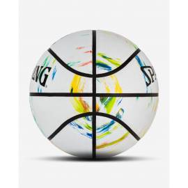 Balle de basket Spalding blanche