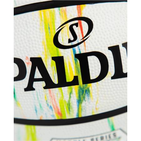 Ballon de basket Spalding Marble White Ballon de basket Spalding Marble White