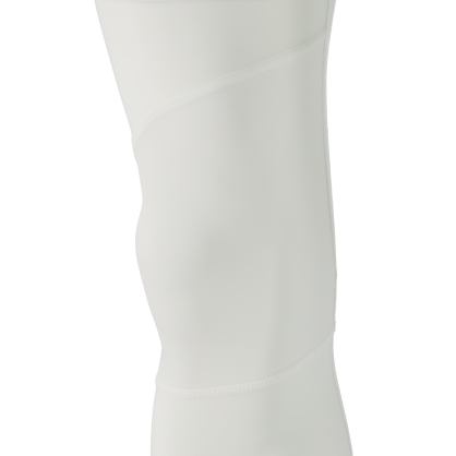 Collant de compression 3/4 blanc avec renfort McDavid