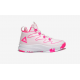 Chaussures de basket femme Peak Rose et blanche