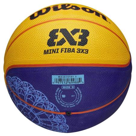 Mini Ballon 3X3 Réplica JO 2024 Wilson Mini Ballon 3X3 Réplica JO 2024 Wilson