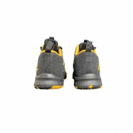 GUESS Hommes Cuir Noir Bas Haut à Lacets Baskets Pointure Eu 45 UK 11