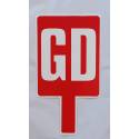 Plaquette GD basket 2 ou 3 fautes T ou C