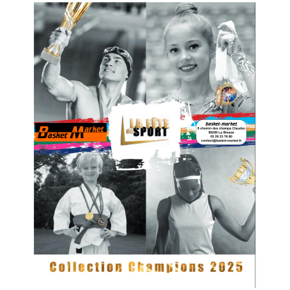 Catalogue de trophées-médailles-récompenses basket