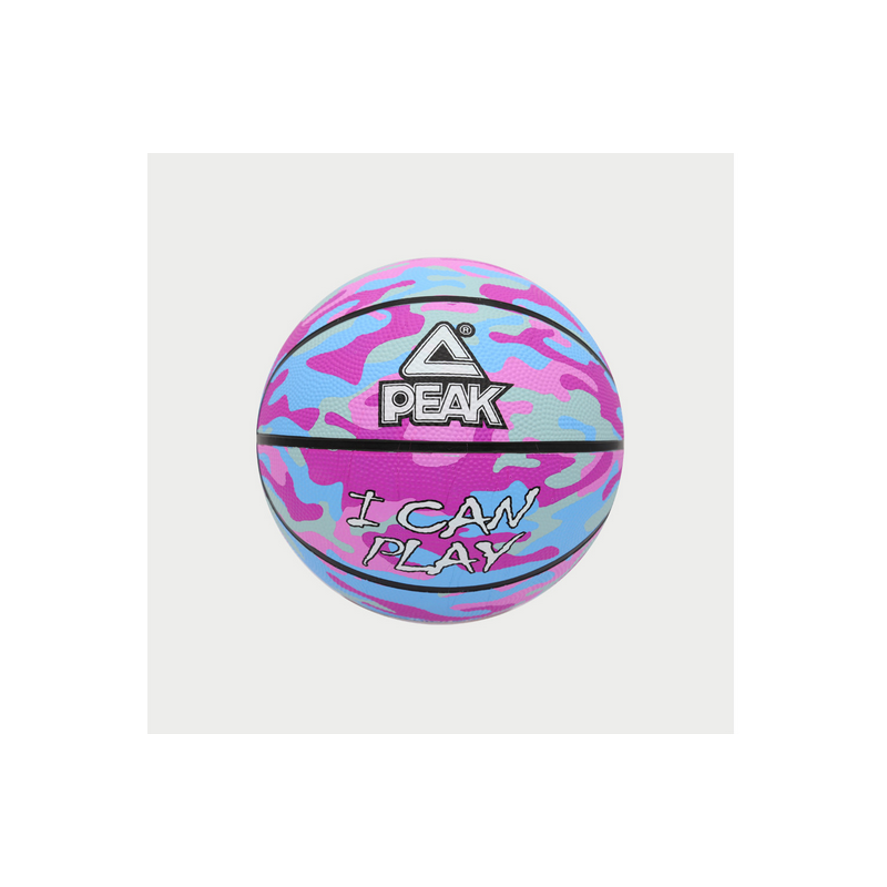 Ballon de basket Peak I Can Play-Camo Bleu-Rose Ballon de basket Peak I Can Play-Camo Bleu-Rose