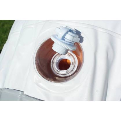 Mannequin gonflable pour l'entrainement au basket. Solide et resistant