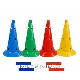 Cône 50 cm avec trous et encoches 