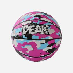 Ballon de basket Peak Camo2 Turquoise-Rose