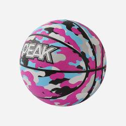 Ballon de basket Peak Camo2 Turquoise-Rose