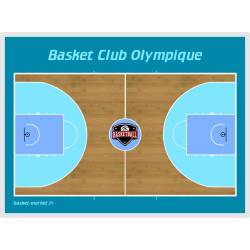 Tableau mural de basket personnalisé