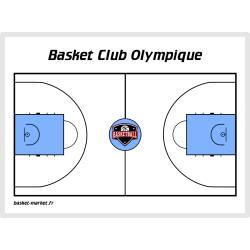 Petit tableau de basket personnalisé